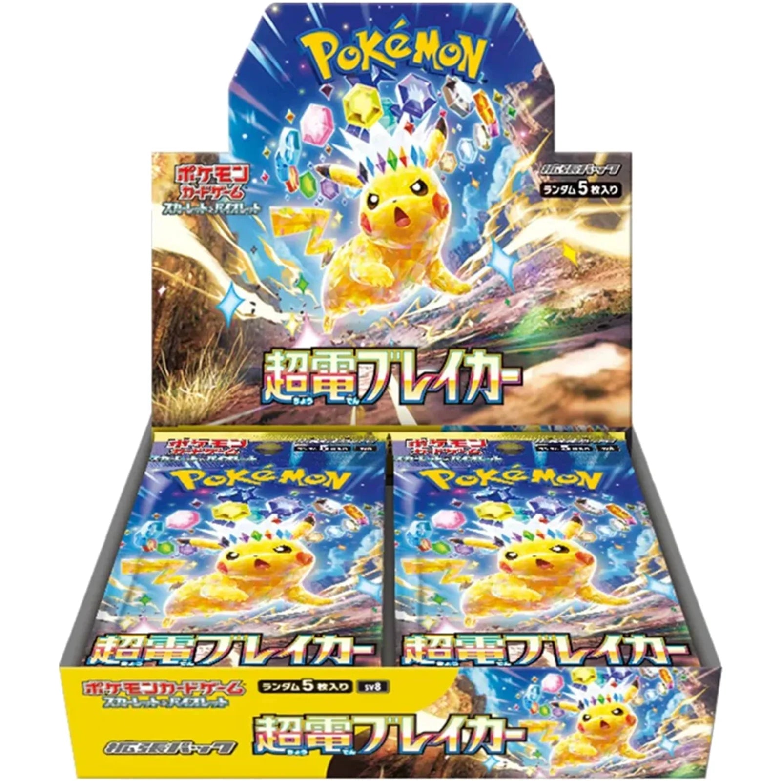 Super Electric Breaker (SV8) Booster Box- Japanese Pokemon TCG